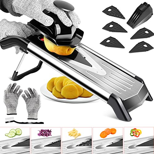 Mandolina Slicer Mastertop De Acero Inoxidable Cocina, ...