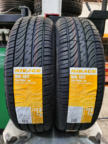 Paquete De 2 Llantas 205/70 R14 Mirage Mr-162 95h