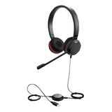 Headset Jabra Evolve 30 Ii Duo Ms Gtia Oficial Ct