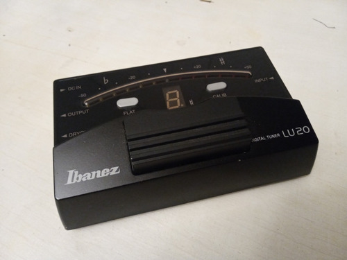 Pedal Afinador Ibanez - L U  20 - Digital Tuner (horizontal)