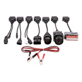 Kit Adaptador 8 Cabos Obd2 Universal Linha Leve Carros Gold