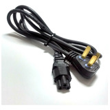 Cable Interlock 1.5m Tipo Trebol Power Para Notebook