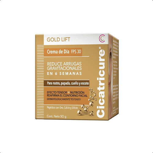 Crema De Día Fps 30 Cicatricure Gold Lift De 50g Antiarrugas