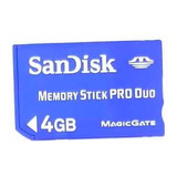 Memoria Memory Stick Pro Duo 4gb P/consola Sony Psp