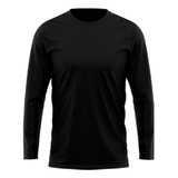 Camiseta Masculina Manga Longa Proteção Solar Uv 50