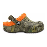 Crocs Baya Lined Realtree Extra Clog Con Chiporro - Pantufla