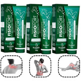 Pomada Fisiofort Verde 3 Unidades 150g Original Alivio Certo