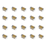 Lote De 20 Condensadores De Chip De Cerámica Smd 68uf 10v [u