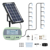 Kit De Riego Por Goteo Automático Solar Para 15 Macetas