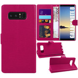 Capa Case Capinha Carteira Flip P/ Samsung Galaxy Note 8 6.3