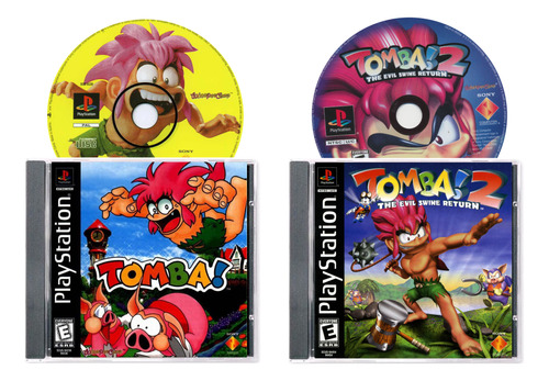 Juego Para Playstation 1 - Tombi Tomba 1 Ó 2 A Eleccion Ps1