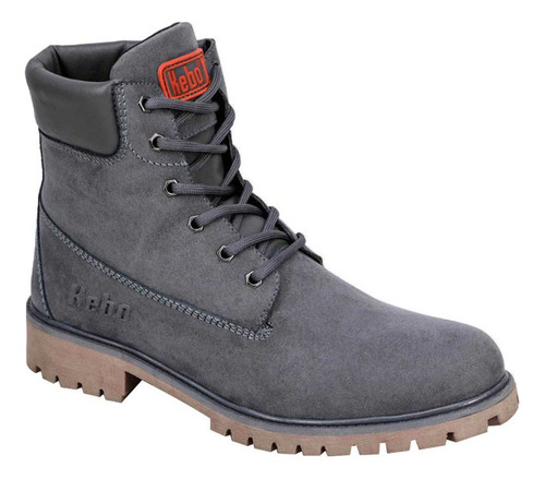 Bota Casual De Caballero Kebo 4850 Color Gris