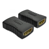 2 Coples Extensores Hdmi Hembra A Hdmi Hembra