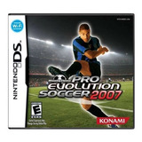 Juego De Fútbol Pro Evolution De Pes 2007 Para Nintendo Ds Konami