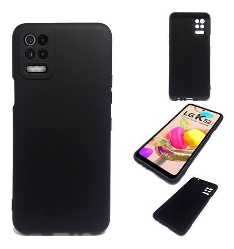 Capa Capinha Case Aveludada + Pelicula 3d Para LG K52