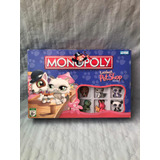 Jogo Monopoly Littlest Pet Shop Inglês Hasbro Completo Lps