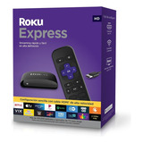 Roku Express Convertidor Smart Tv Wifi Negro Tipo De Control Remoto Estándar