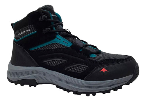 Zapatillas Montagne Outdoor Hombre Bota Dynamo Neg Petro Ras