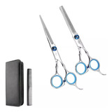 Tijeras Para Cabello Kit Profecional Para Estilista, Barbero