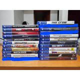 Lote 20 Juegos Ps4/ps5 Persona Horizon Uncharted Spyro