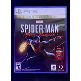 Spider-man Miles Morales Ps5 Ultimate Edition (sin Códigos)