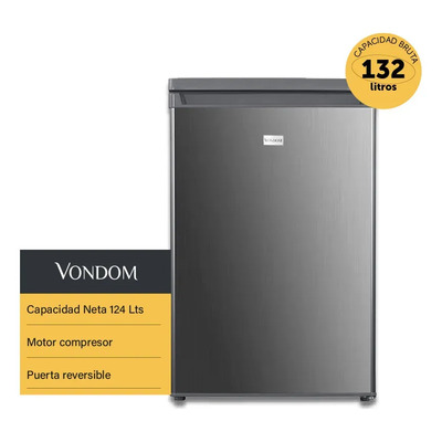 Heladera Bajo Mesada Vondom - Acero Inoxidable 127 L | Envío gratis