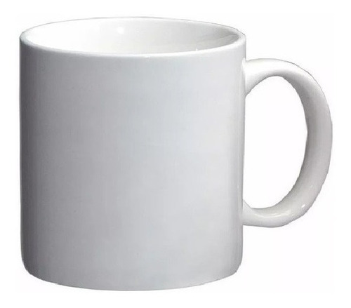 Taza Jarro Mug Cafe Porcelana Tsuji Linea 450 Blanca