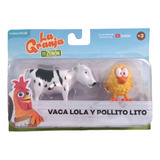 Vaca Lola Pollito Lito Figuras Granja De Zenon Original