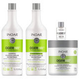 Kit Cicatrifios Inoar Sh1l+cond1l+máscara 500+óleo7ml