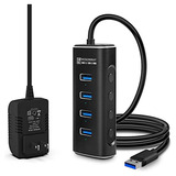 Concentrador Usb Alimentación, 4 Puertos Usb 3.1/3.2 G...