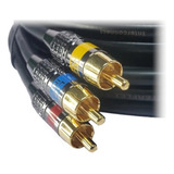 Cable 3m Liberty Ofc Rca Chapeados Audio Video