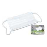 Tapabocas Desechable Caja X 100 Color Blanco