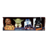 Star Wars Flashlight 4 Pack Chewbacca Yoda R2 D2 Darth Vader