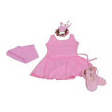 Ballet Roupa Kit Completo Infantil Aula De Balé