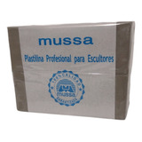 Plastilina Profesional Para Escultor 400 Gramos Color Gris