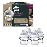 Tommee Tippee 52256810 Biberones 5oz 4 Piezas Set Recien Nacido Color Blanco Closer To Nature