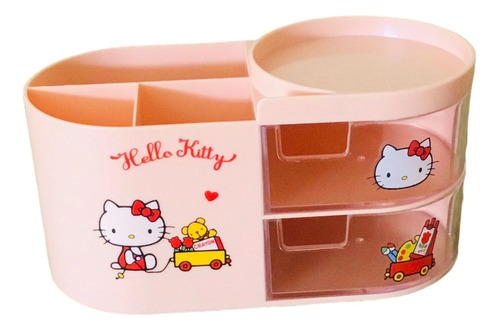 Organizador De Escritorio Hello Kitty Compartimentos