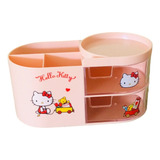 Organizador De Escritorio Hello Kitty Compartimentos