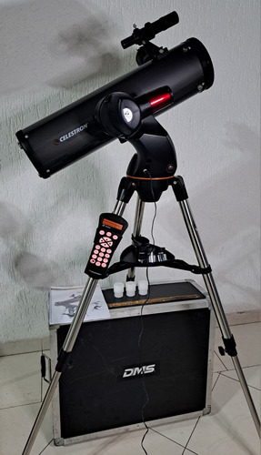 Telescópio Celestron Skyprodigy 130 F/5, C/ Hard Case.