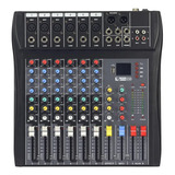 Mezcladora Mixer De 6 Canales At60s-usb Bluetooth