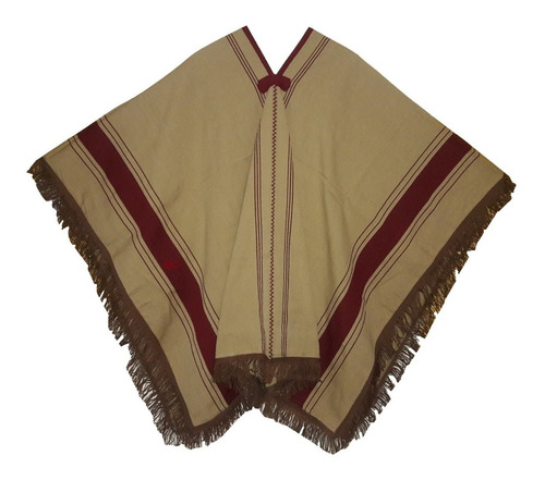 Poncho Grueso Y Pesado De Gaucho 1,80mts - Único