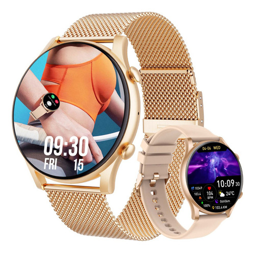 Reloj Inteligente For Mujer Ineyes Amoled L52p Llamada Moda