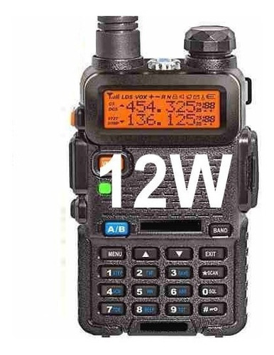 2x Radio Ht 12w Baofeng Uv 5r 82 Dual Band Uhf Vhf Walk Talk