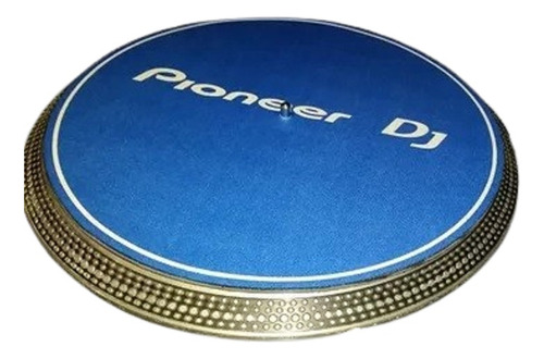 Pionner Dj Azul Slipmat Suave Djproaudio Excelente Calidad 