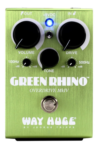 Pedal Dunlop Way Huge (whe207) Green Rhino Overdrive 