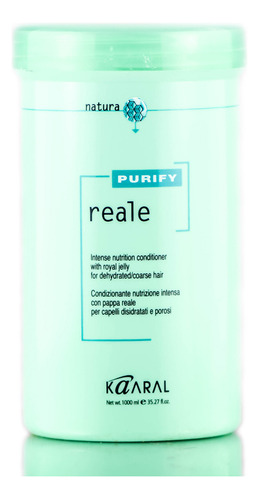 Acondicionador Kaaral Natura Purify Reale Intense Nutrition,