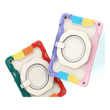 Funda De Uso Rudo Para iPad 6, 5 Gen. 9.7'' Correa Y Soporte