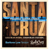 Santa Cruz - Cuerdas De Tensión Parabólica Acústica Barítono