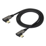 Cable De Extension Video Usb-c 3.1 M/m Recto | 1m / Negro