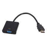 Adaptador Conversor Hdmi A Vga Soporte 1080p Línea Hd